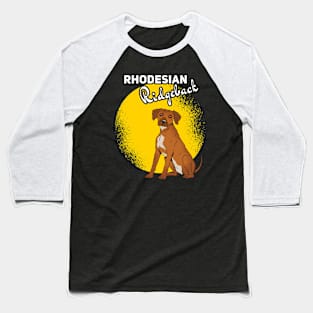 Rhodesiean Ridgeback Sun Baseball T-Shirt